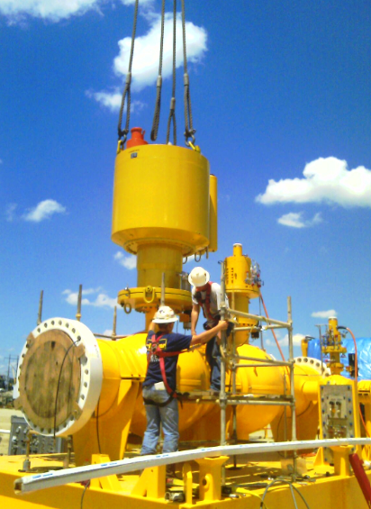 marine valve actuation